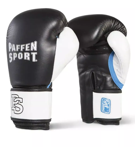 Paffen Sport Boxhandschuhe Gel, Schwarz