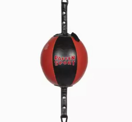 [341027000-S-R] Paffen Sport Doppelendball Pro, Schwarz-Rot