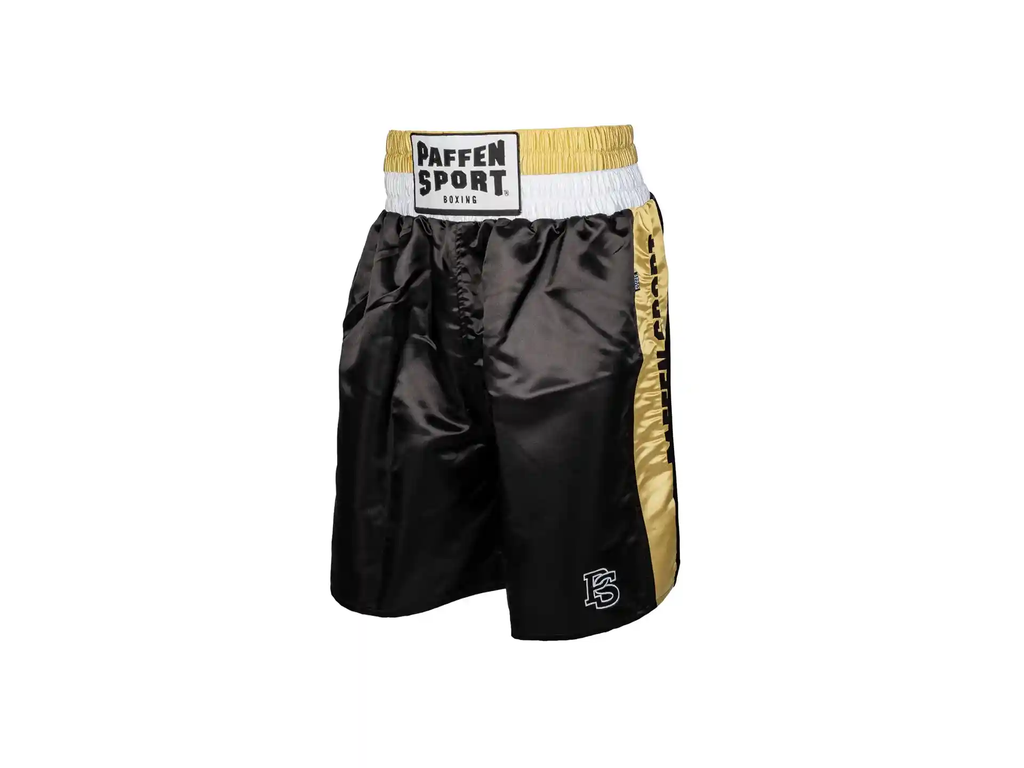 SALE 114 Paffen Sport Boxhosen Pro Mexican, Schwarz-Gold