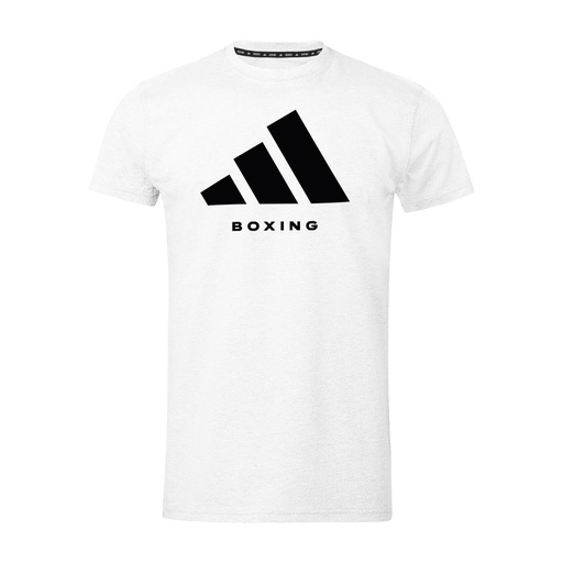 adidas T-Shirt Boxing Community 100% Baumwolle, Weiß