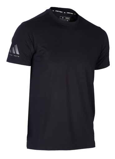 adidas T-Shirt Promo Polyester, Schwarz
