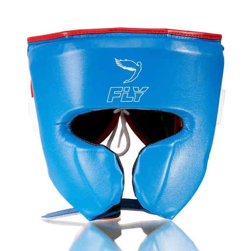 Fly Kopfschutz Knight X, Blau-Rot