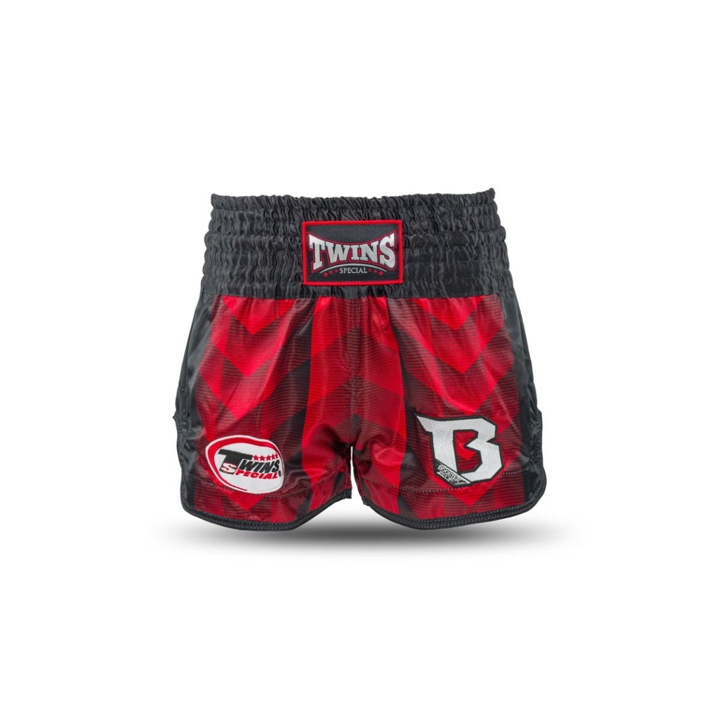 Twins Muay Thai Shorts X Booster No.3, Rot