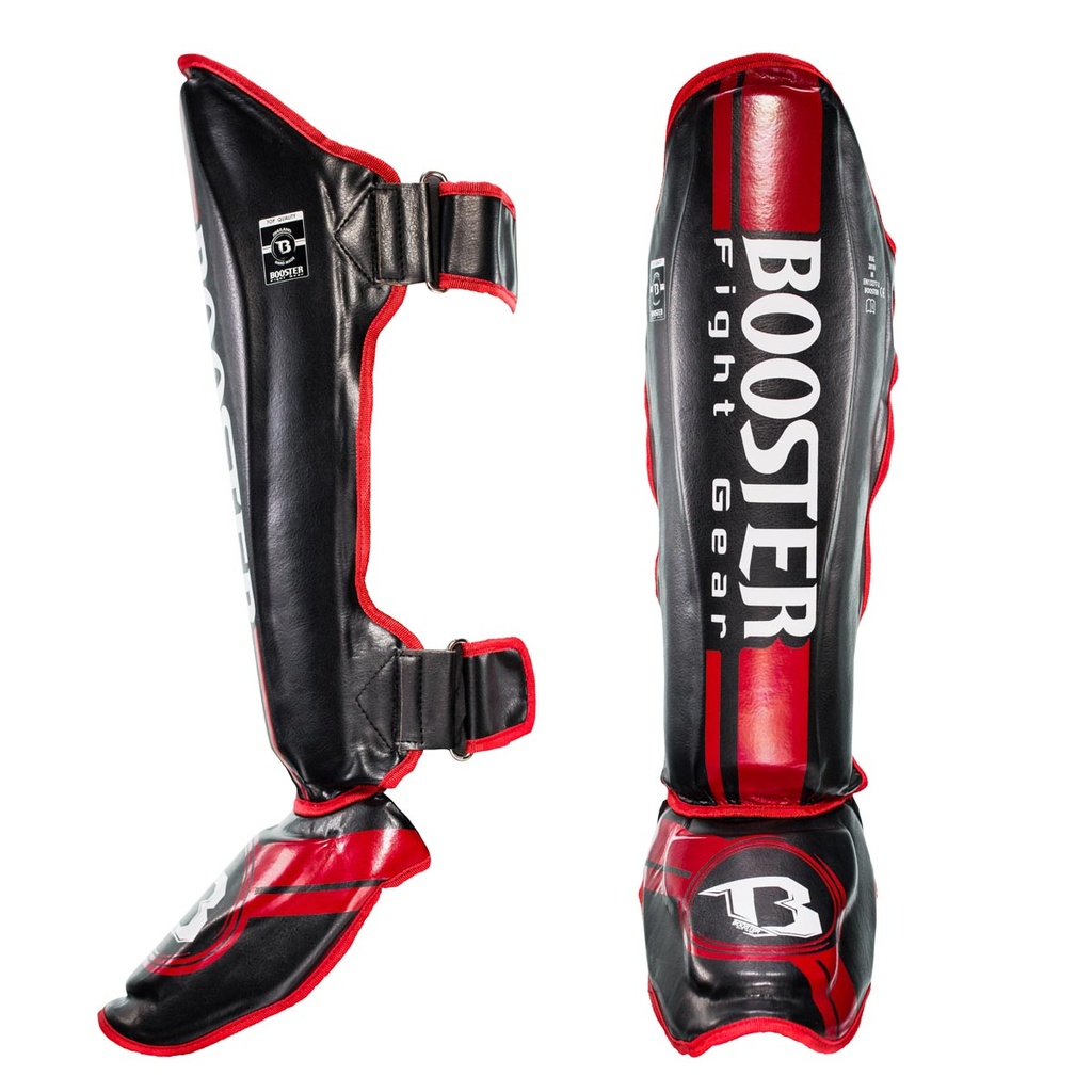 Booster Shin Guards V3, Black-Red