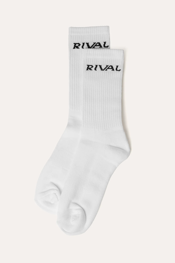 Rival Socken Crew 3-er Pack, Weiß