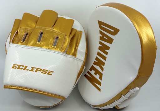 [DABPECL-W-GO] Daniken Punch Mitts Eclipse, White-Gold