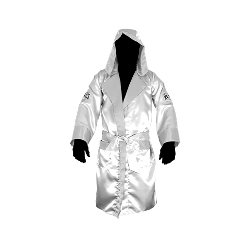 Cleto Reyes Corner Man's Jacke, Weiß-Schwarz