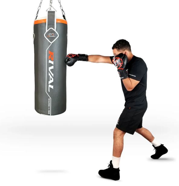 Rival Heavy Bag 120x35cm 35kg, Gray
