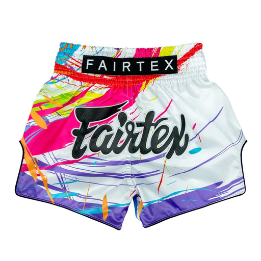 Fairtex Muay Thai Shorts BS1933, White