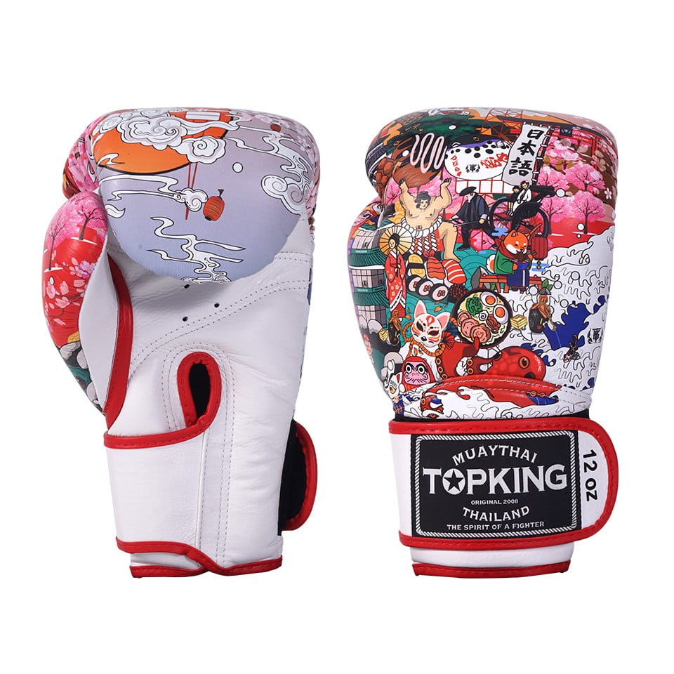 Top King Boxhandschuhe Japan Culture, Mehrfarbig