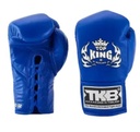 Top King Boxhandschuhe Competition 10oz mit Schnürung, Blau