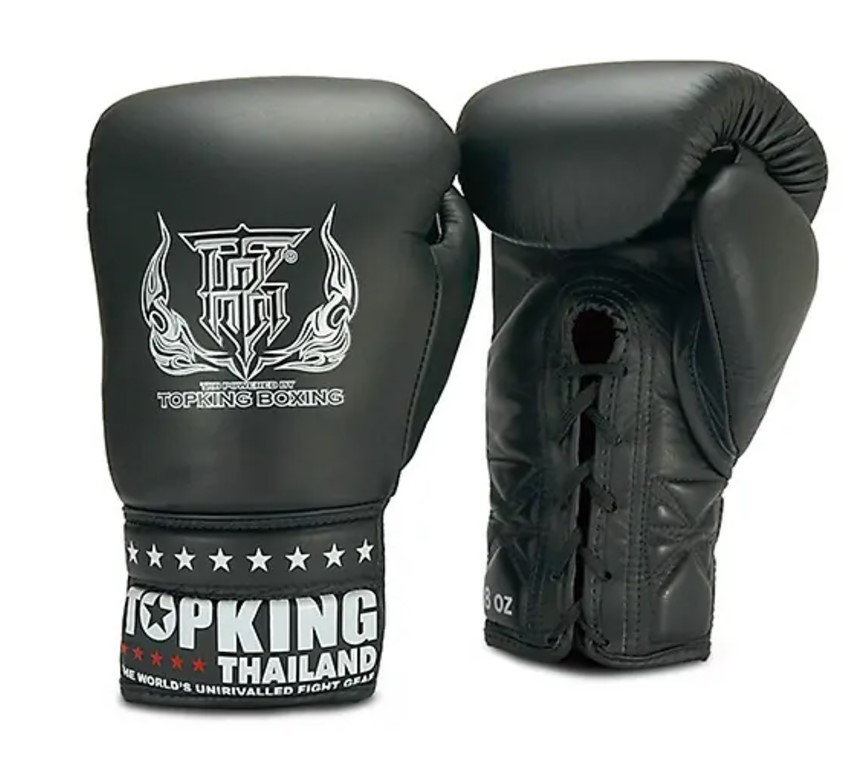 Top King Boxing Gloves Super Competition, Black