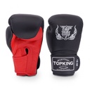 Top King Boxhandschuhe Super Air, Schwarz-Rot
