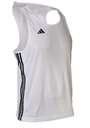 adidas Boxing Tank Top Punch Line, White-Black
