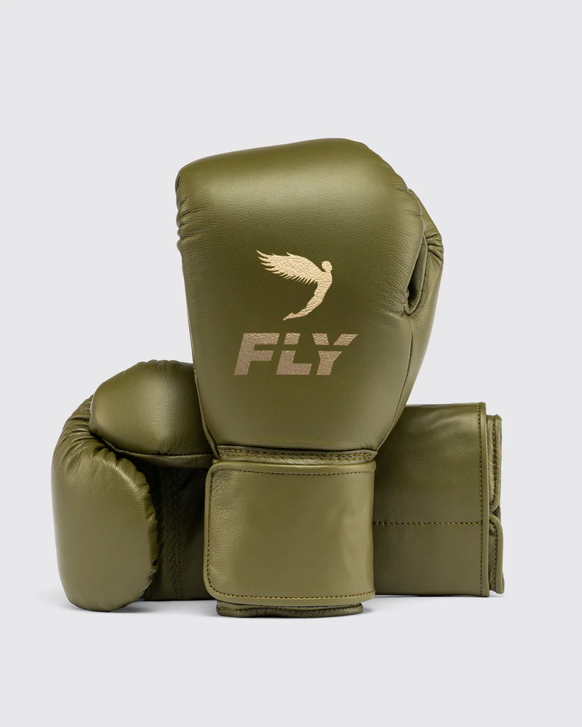 Fly Boxing Gloves Superloop 2, Olive Green
