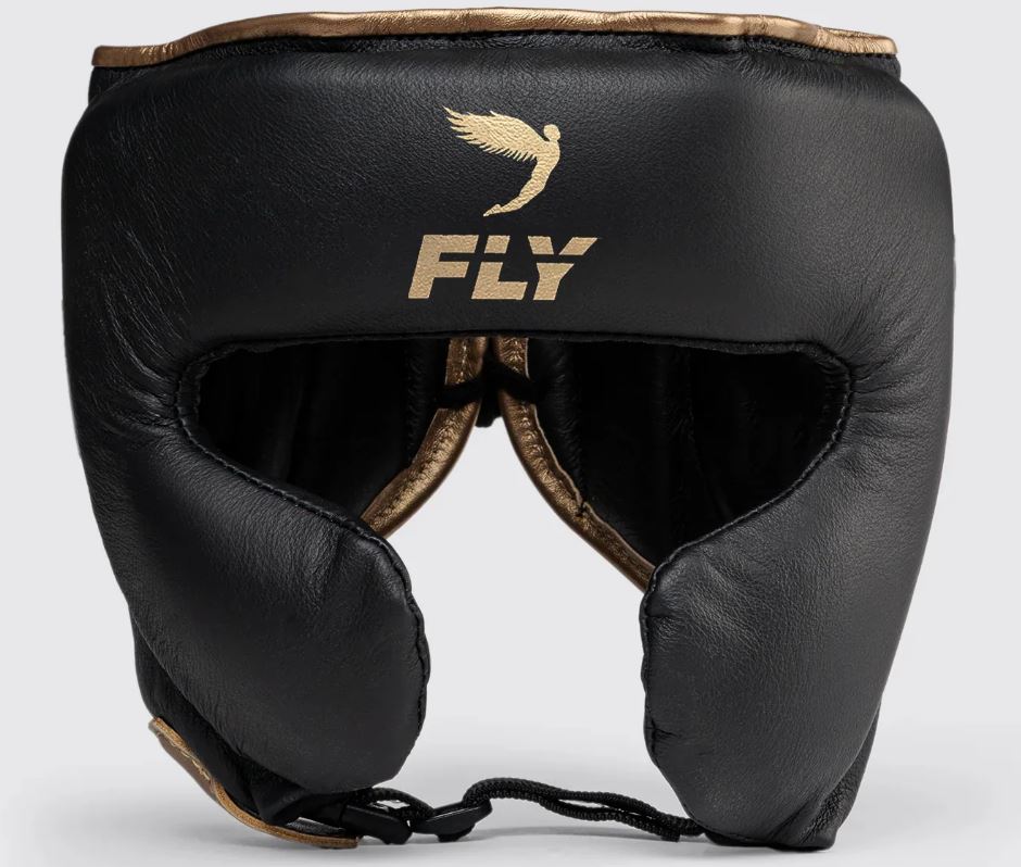 Fly Head Guard Knight 2, Black-Gold