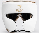 Fly Head Guard Knight 2, White-Gold
