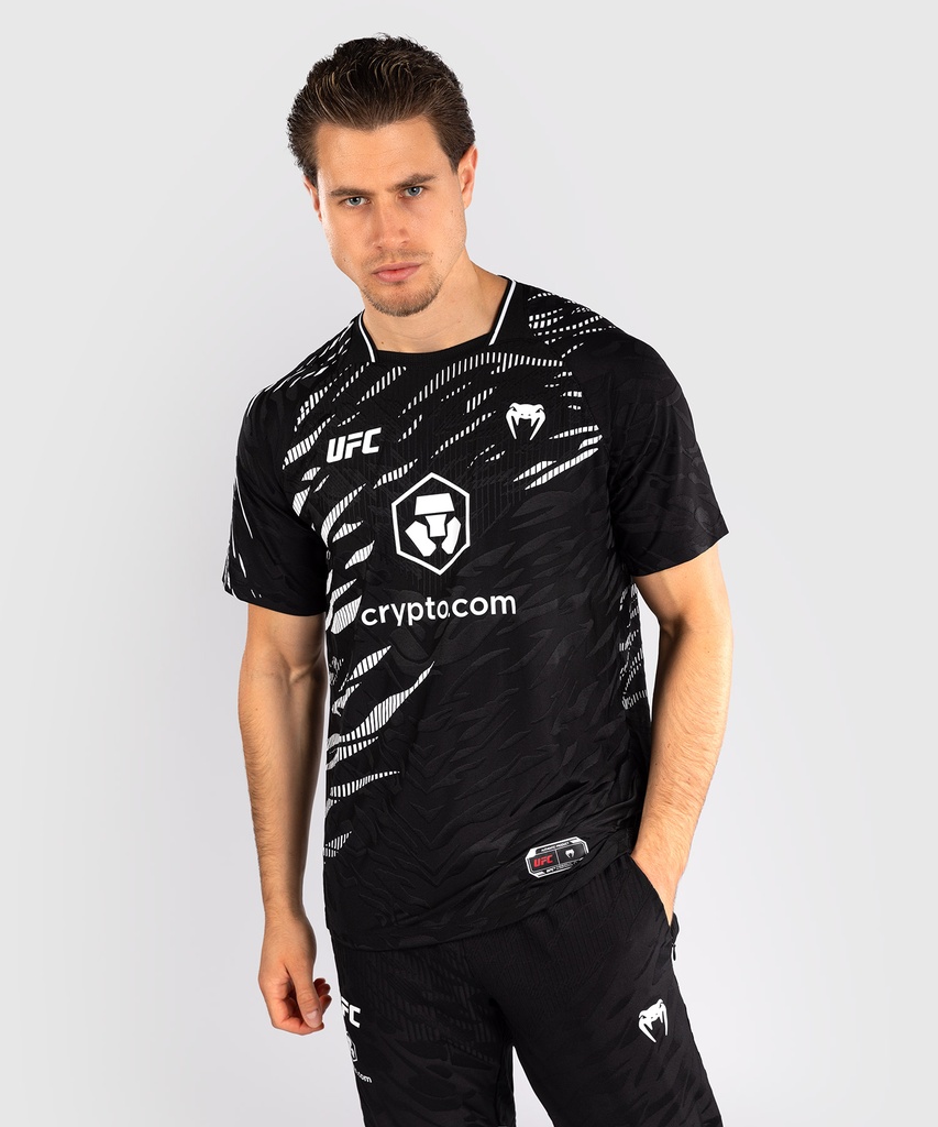 Venum T-Shirt UFC Fusion Authentic Fight Night, Schwarz