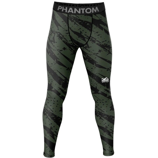 Phantom Compression Pants Camo Tiger, Grün