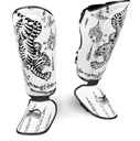 Phantom Shin Guards Muay Thai, White-Black
