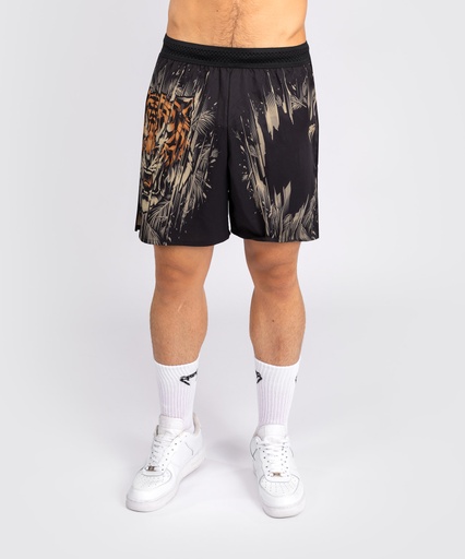 SALE 118 Venum Training Shorts Tiger, Schwarz