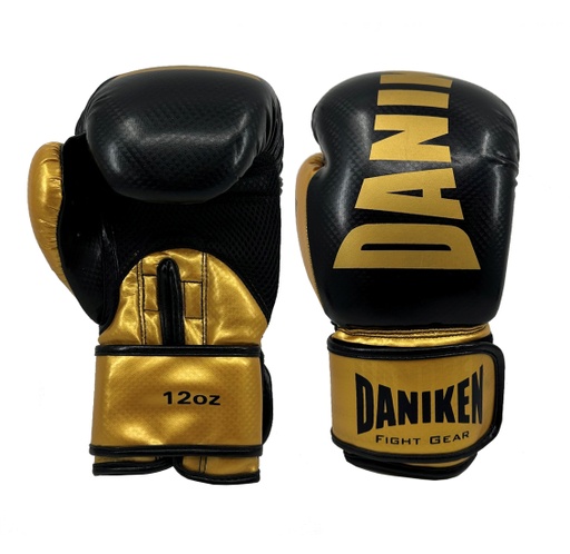 Daniken Boxhandschuhe Eclipse, Schwarz-Gold