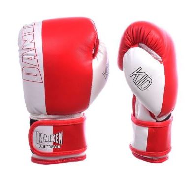 Daniken Boxing Gloves Kid, Red-White