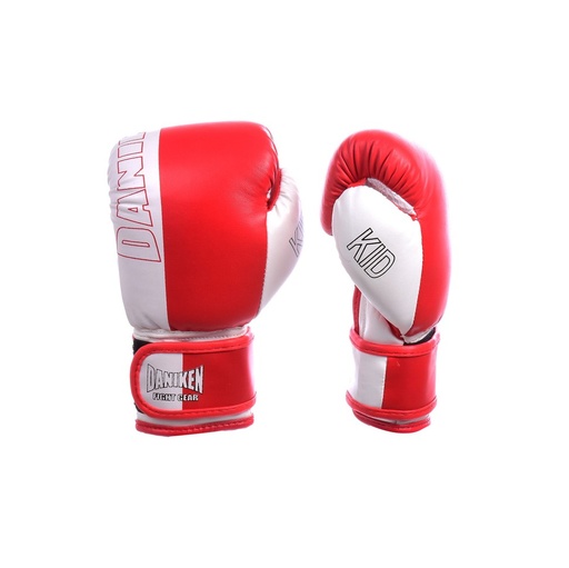Daniken Boxing Gloves Kid, Red-White