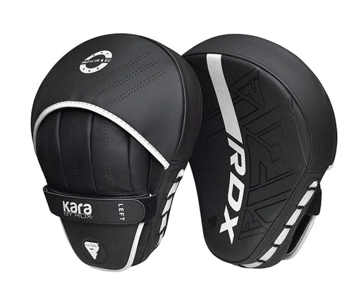[FPR-F6MW-S-W] RDX Punch Mitts F6 Kara, Black-White