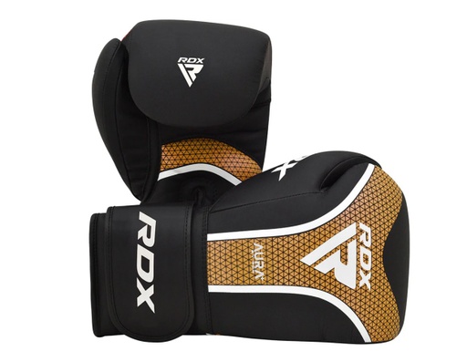 RDX Boxing Gloves T17 Aura Plus, Black