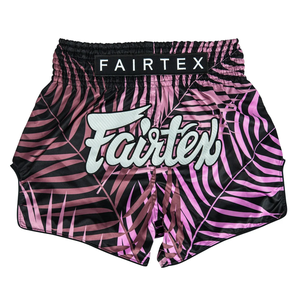 Fairtex Muay Thai Shorts BS1943 Forbidden Forest, Black-Violet