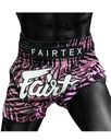 Fairtex Muay Thai Shorts BS1943 Forbidden Forest, Schwarz-Violett