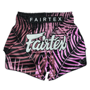 Fairtex Muay Thai Shorts BS1943 Forbidden Forest, Black-Violet