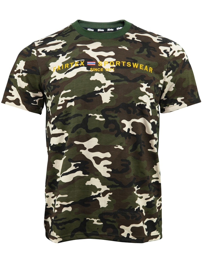 Fairtex T-Shirt TST211, Camo-Green