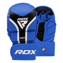 RDX MMA Handschuhe Sparring Aura Plus T17, Blau