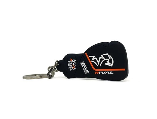 [RRKC-RS1-S] Rival Mini-Boxhandschuh Schlüsselanhänger RS1, Schwarz