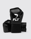 Fly Boxing Gloves Halcyon Pro Fight with Laces, Black
