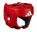 adidas Head Guards IBA Cactus-Leather, Red