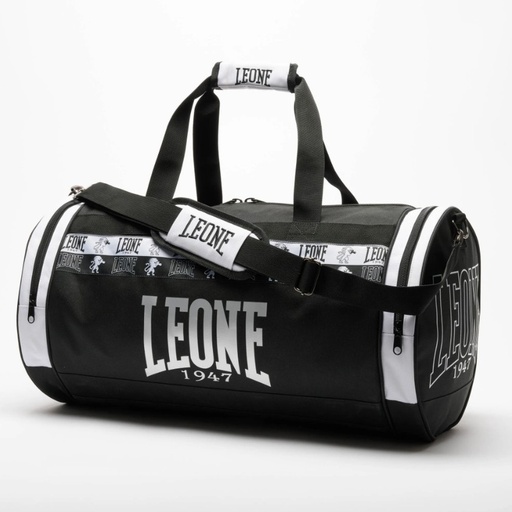 [AC943-S-W] Leone Sporttasche Iconic, Schwarz