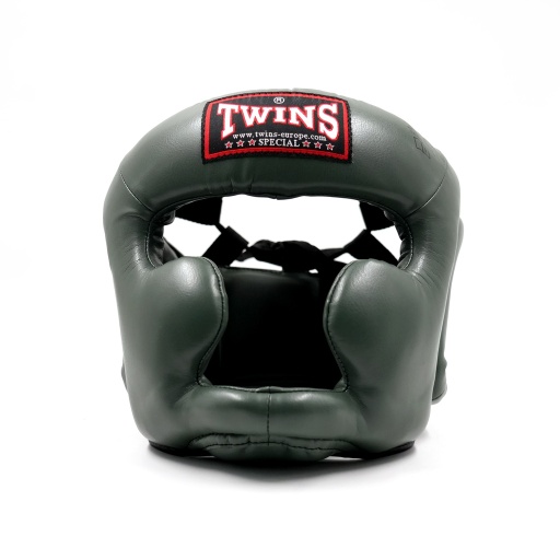 Twins Head Guard HGL3 Skintex, Green