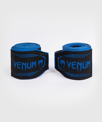 [VENUM-05400-004-B-4-5] Venum Boxbandagen 4,5m Logo, Blau