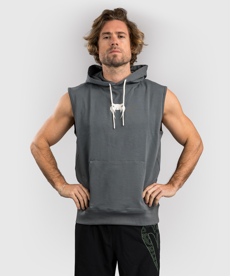Venum Hoodie Sparring Sleeveless, Gray