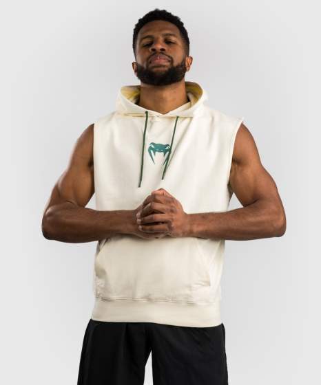 Venum Hoodie Sparring Sleeveless, Vanilla