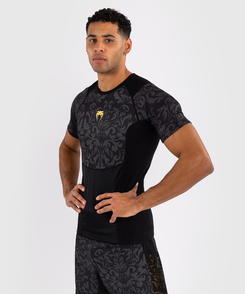 Venum Rash Guard X Topuria Unmatched Edition, Black-Gold