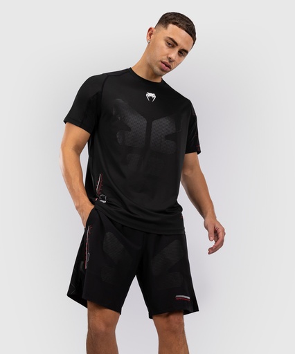Venum T-Shirt Dry-Tech Tactical XT, Schwarz-Rot