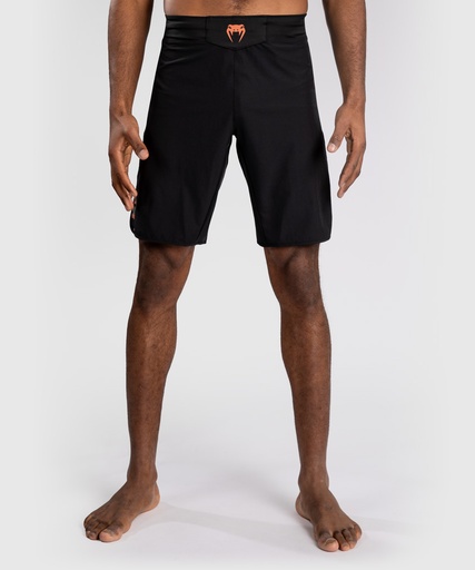 Venum Fight Shorts Jungle OPS, Black-Orange-Camo 