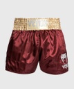 Venum Muay Thai Shorts Classic, Burgundy Red-Gold
