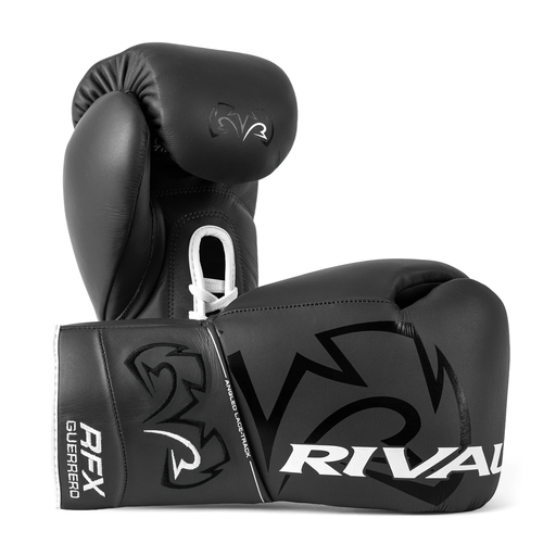 Rival Boxing Gloves RFX-Guerrero Pro Fight HDE-F Laces, Gray