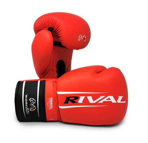 Rival Boxhandschuhe RS60 2.0 Workout mit Schnürung, Rot