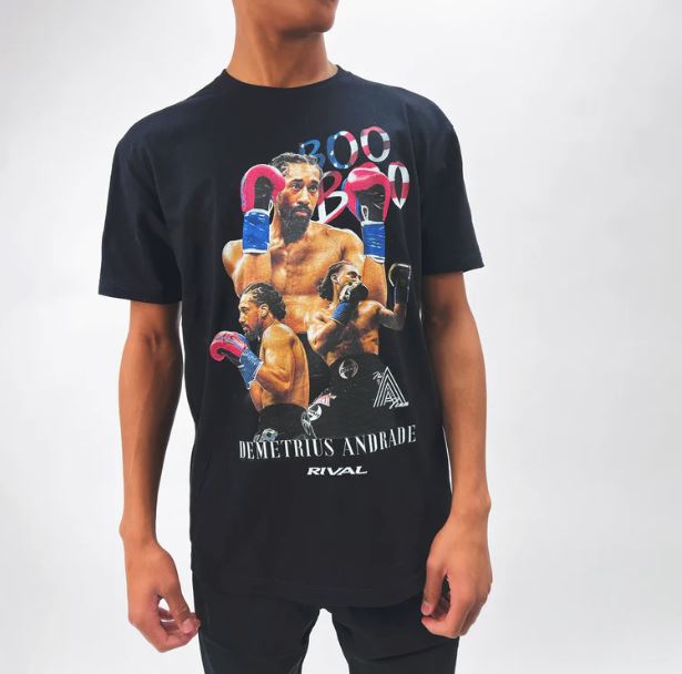 Rival T-Shirt Andrade Demetrius Boo Boo, Black